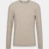 Jack & Jones Egustav Crew Neck Noos - Trui - Crockery/Cloud Dancer