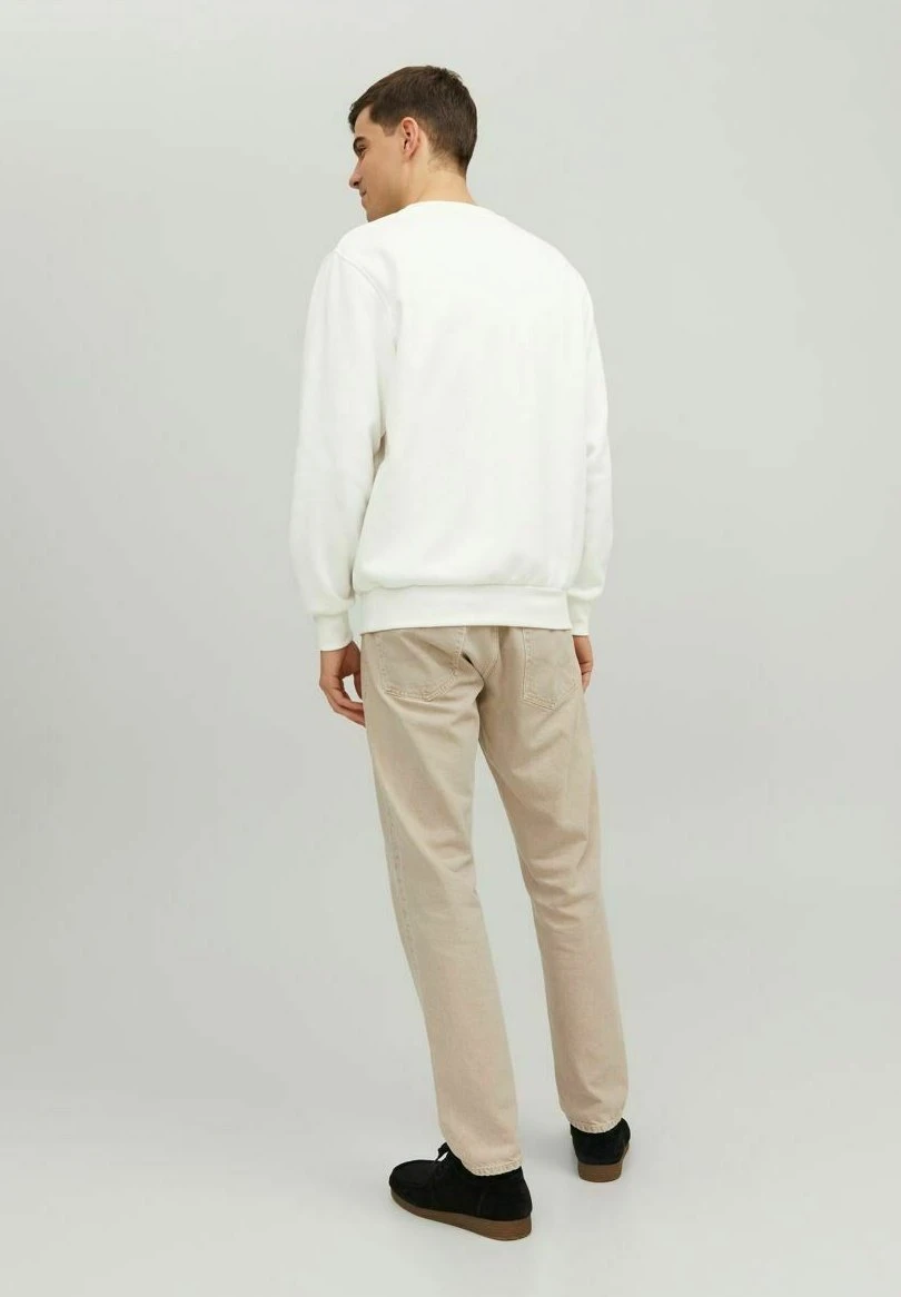 Jack & Jones Crew Neck - Sweater - Cloud Dancer 3 Jack & Jones Crew Neck - Sweater - Cloud Dancer - Afbeelding 3