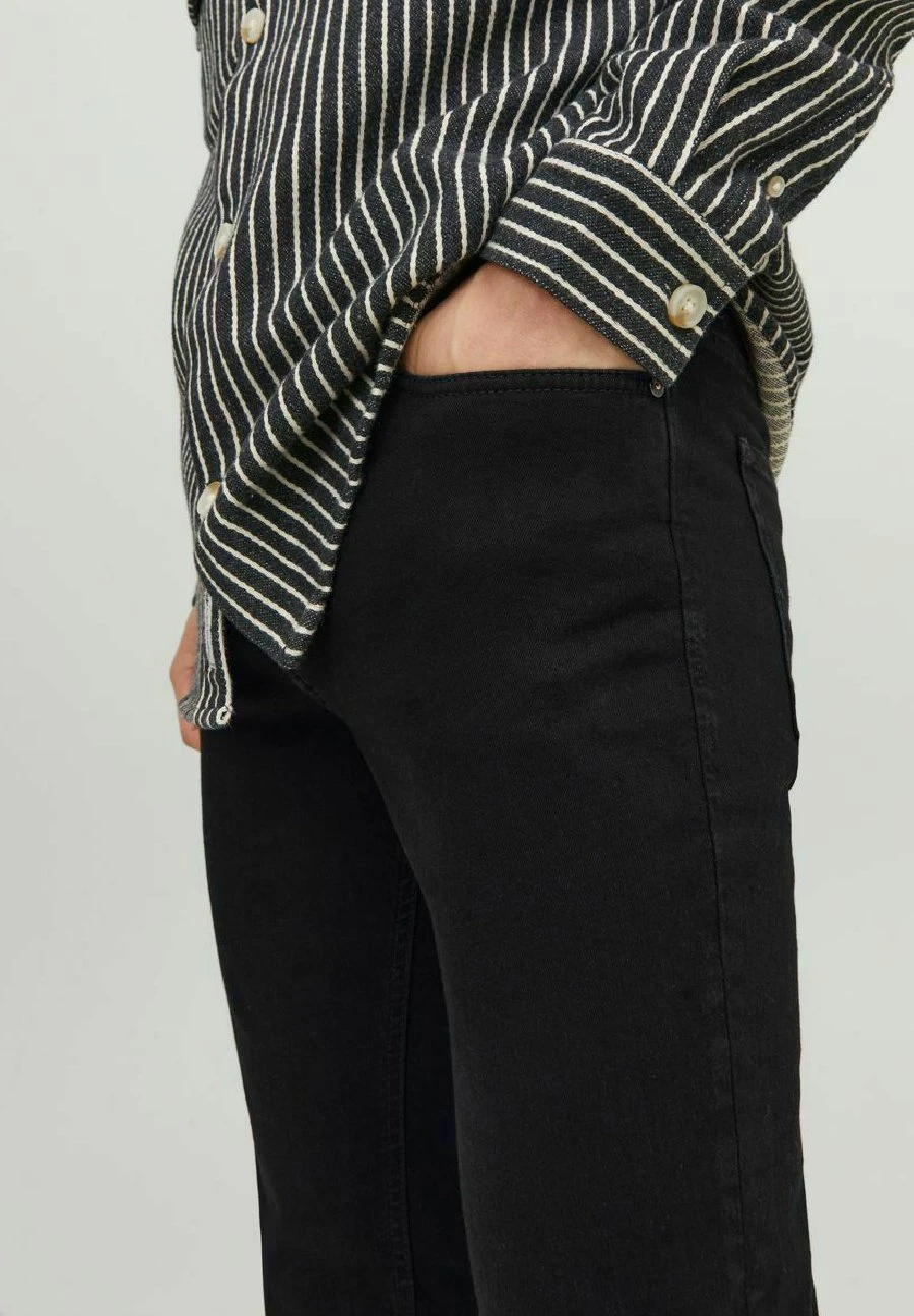 Jack & Jones Clark Original- Straight Leg Jeans - Black Denim 4 Jack & Jones Clark Original- Straight Leg Jeans - Black Denim - Afbeelding 4