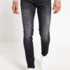 Jack & Jones Jjiglenn Jjfox- Slim Fit Jeans - Black Denim