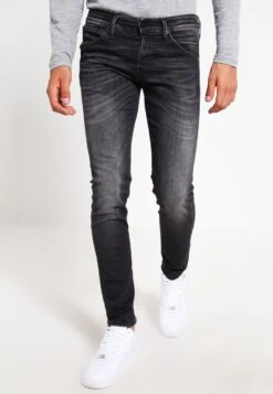 Jack & Jones Jjiglenn Jjfox- Slim Fit Jeans - Black Denim