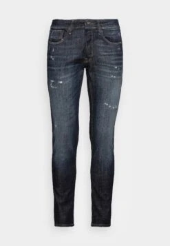 Jack & Jones Jjiglenn Jjcole - Slim Fit Jeans - Blue Denim