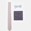Jack & Jones Jacrilo Summer Giftbox Set Unisex - Vlinderdas - Prism Pink/Flower/Bowtie