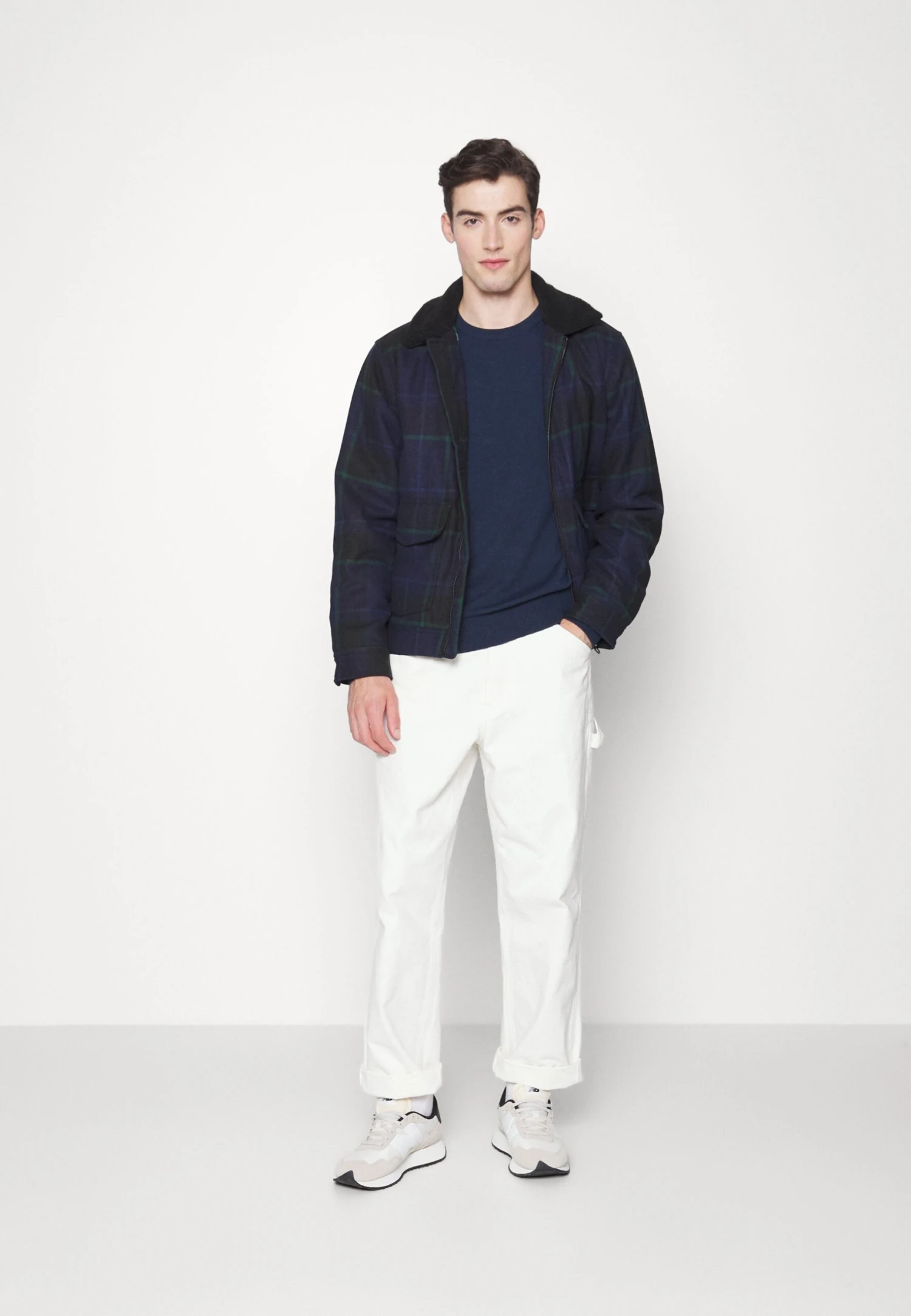 Jack & Jones Jjeemil Crew Neck Noos - Trui - Navy Blazer 2 Jack & Jones Jjeemil Crew Neck Noos - Trui - Navy Blazer - Afbeelding 2