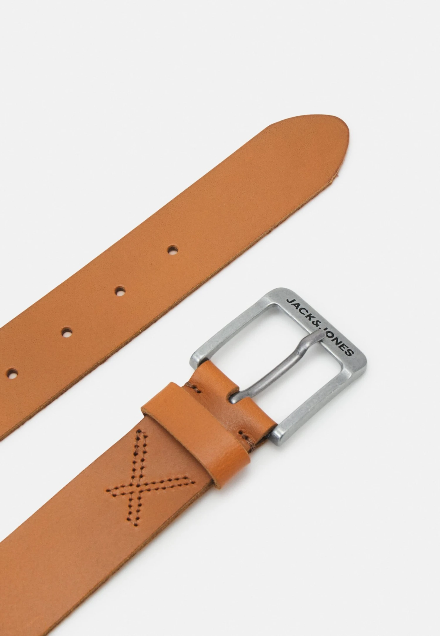 Jack & Jones Jacrock Belt- Riem - Cognac 2 Jack & Jones Jacrock Belt- Riem - Cognac - Afbeelding 2