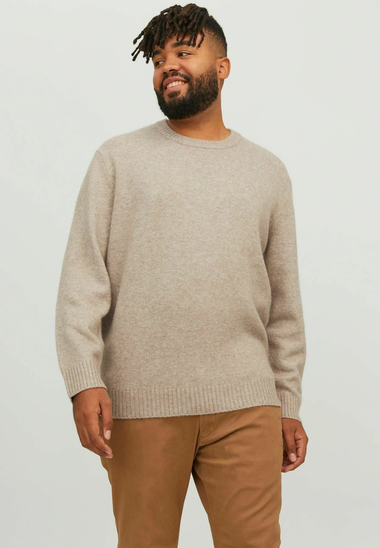 Jack & Jones Crew Neck - Trui - Atmosphere 1 Jack & Jones Crew Neck - Trui - Atmosphere