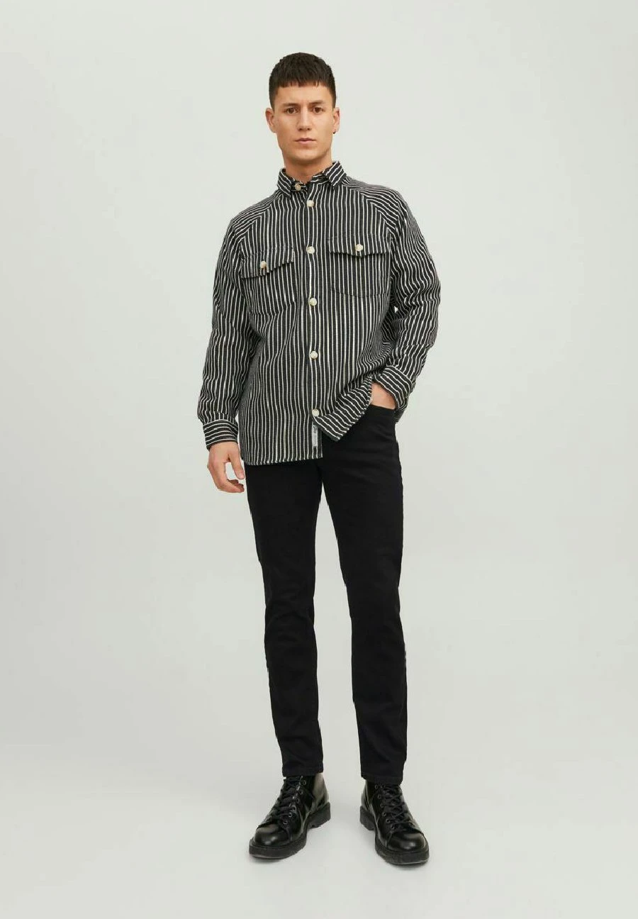 Jack & Jones Clark Original- Straight Leg Jeans - Black Denim 2 Jack & Jones Clark Original- Straight Leg Jeans - Black Denim - Afbeelding 2