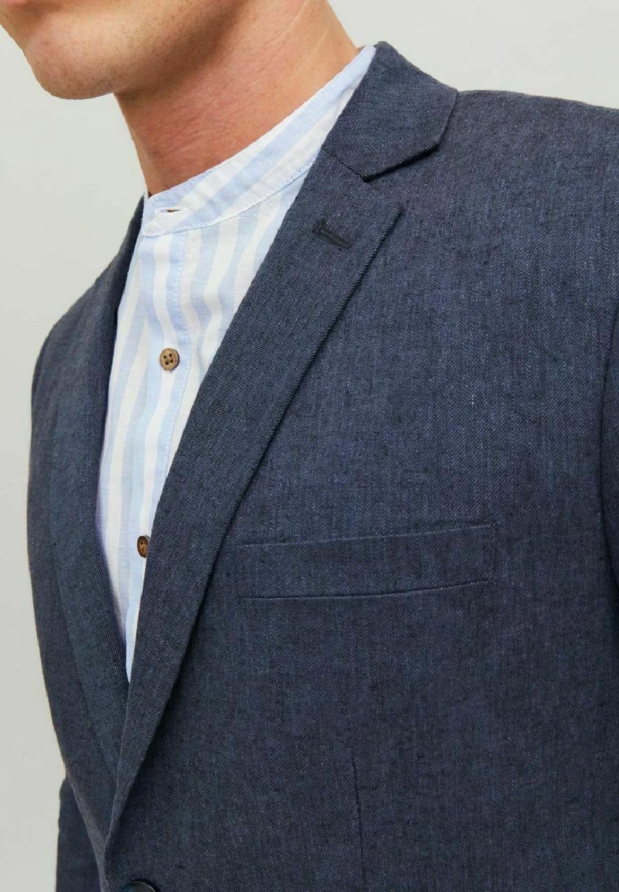 JACK&JONES Premium Jprriviera Slim Fit- Blazer - Navy Blazer 5 JACK&JONES Premium Jprriviera Slim Fit- Blazer - Navy Blazer - Afbeelding 5