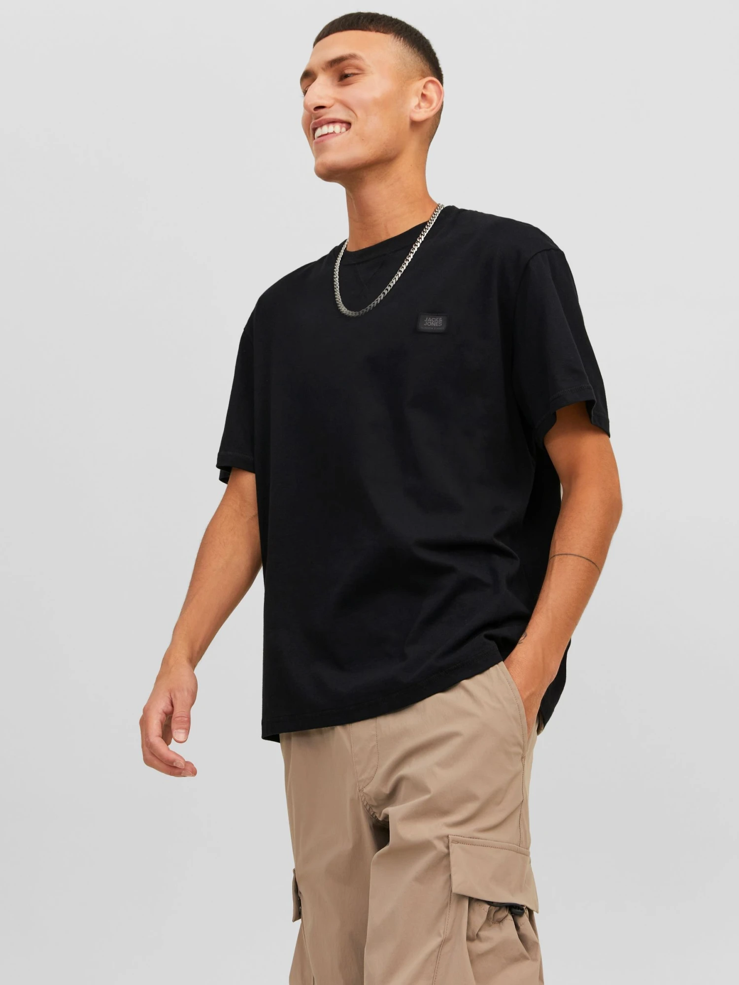 Jack & Jones Jcoclassic Crew Neck - T-Shirt Basic - Black 1 Jack & Jones Jcoclassic Crew Neck - T-Shirt Basic - Black