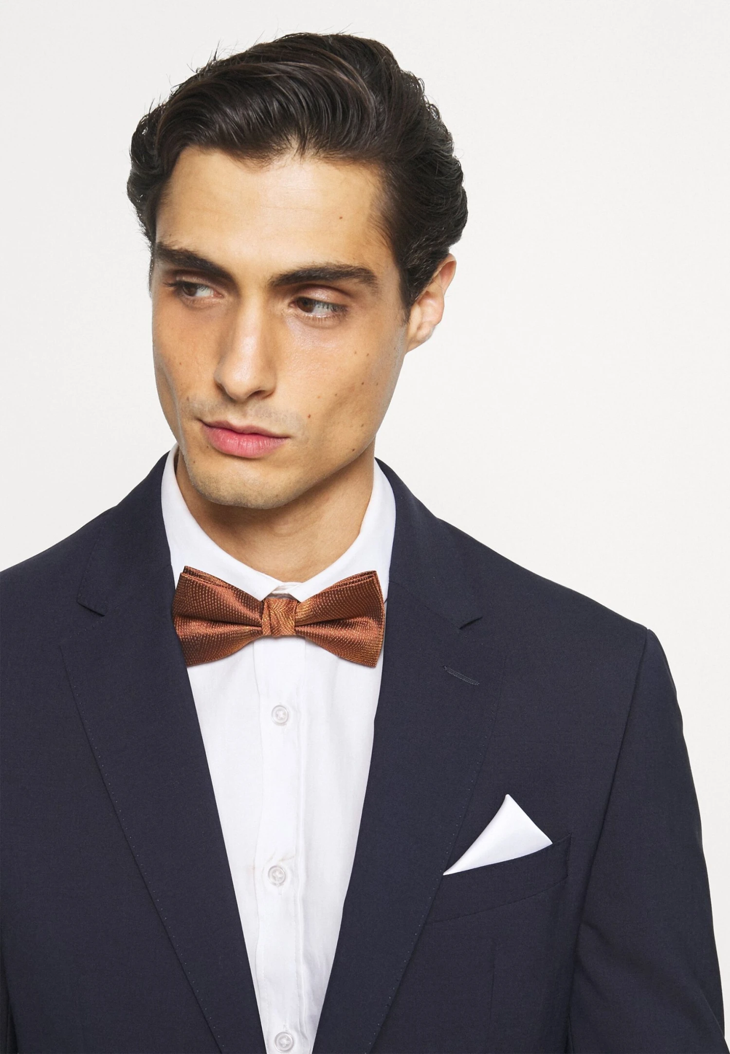 Jack & Jones Jacgoldie Necktie Set - Stropdas - Black/Bronze 1 Jack & Jones Jacgoldie Necktie Set - Stropdas - Black/Bronze