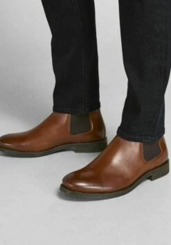 Jack & Jones Jfwargo Leather Chelsea Ln - Korte Laarzen - Cognac 13 Jack & Jones Jfwargo Leather Chelsea Ln - Korte Laarzen - Cognac -Jack & Jones Verkoopwinkel 92aa22b01cce4aa8ba3e20580391ec72
