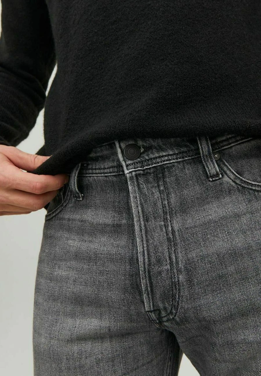 Jack & Jones Chris Original Jos 648 - Straight Leg Jeans - Black Denim 4 Jack & Jones Chris Original Jos 648 - Straight Leg Jeans - Black Denim - Afbeelding 4