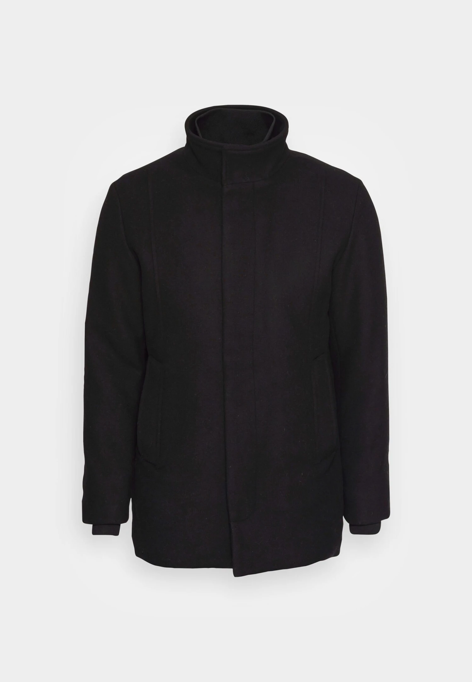 Jack & Jones Jjedunham Sn - Halflange Jas - Black 4 Jack & Jones Jjedunham Sn - Halflange Jas - Black - Afbeelding 4