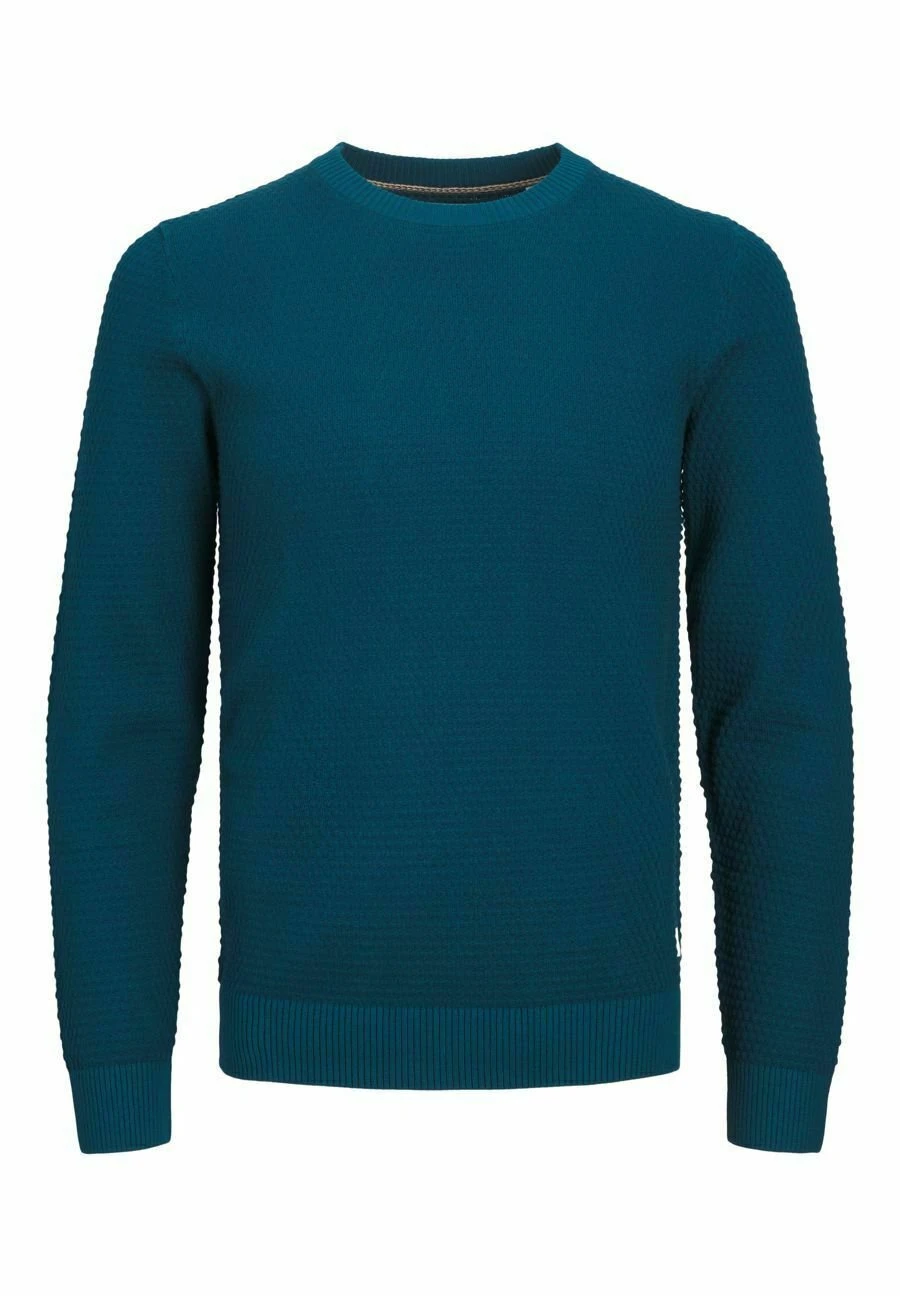 Jack & Jones Jjeatlas Crew Neck Noos - Trui - Sailor Blue 1 Jack & Jones Jjeatlas Crew Neck Noos - Trui - Sailor Blue