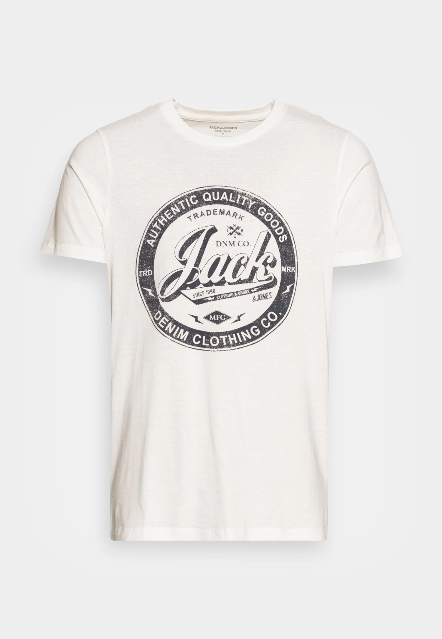 Jack & Jones Jjejeans Tee O Neck - T-Shirt Print - Cloud Dancer 4 Jack & Jones Jjejeans Tee O Neck - T-Shirt Print - Cloud Dancer - Afbeelding 4