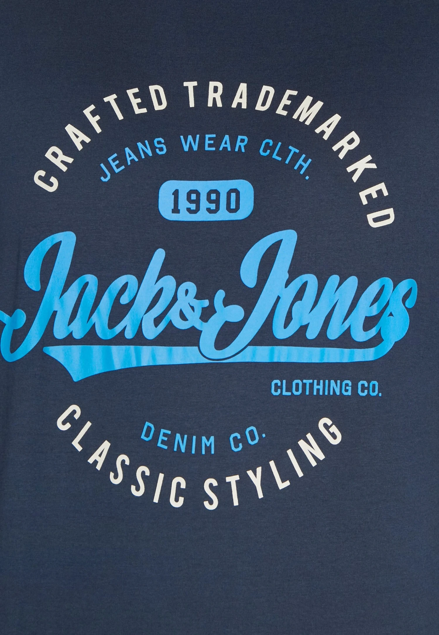 Jack & Jones Jjmikk Tee Crew Neck - T-Shirt Print - Navy Blazer 5 Jack & Jones Jjmikk Tee Crew Neck - T-Shirt Print - Navy Blazer - Afbeelding 5