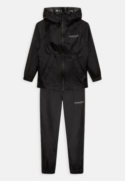 Jack & Jones Junior Jorsolar Rain Suit- Regenjas - Black