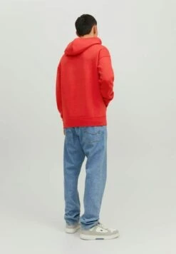 Jack & Jones Jorcopenhagen Unisex - Hoodie - Rococco Red -Jack & Jones Verkoopwinkel 977be39a024746b0b1a612d6f7f57779