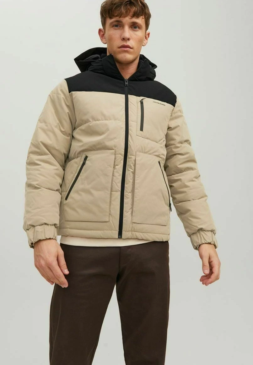 Jack & Jones Jcootto Puffer Sn - Winterjas - Dune 1 Jack & Jones Jcootto Puffer Sn - Winterjas - Dune