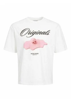 Jack & Jones Print - T-Shirt Print - White -Jack & Jones Verkoopwinkel 97f0f8d37bf64a7ba48435d9fbf83edc