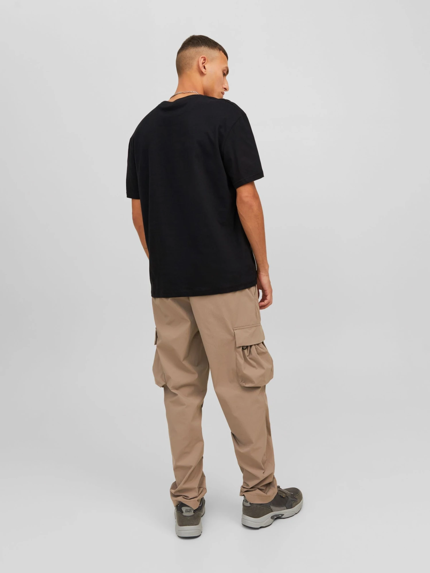 Jack & Jones Jcoclassic Crew Neck - T-Shirt Basic - Black 2 Jack & Jones Jcoclassic Crew Neck - T-Shirt Basic - Black - Afbeelding 2