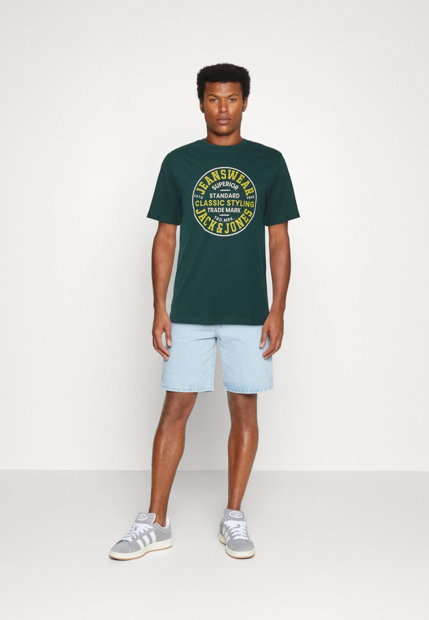 JACK&JONES Premium Jprblueddie Crew Neck- T-Shirt Print - Ponderosa Pine 2 JACK&JONES Premium Jprblueddie Crew Neck- T-Shirt Print - Ponderosa Pine - Afbeelding 2