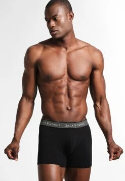 Jack & Jones Jacwaistband Trunks 3 Pack- Onderbroeken - Asphalt -Jack & Jones Verkoopwinkel 992c4b674d134b569a61ea8ef8c17bf4