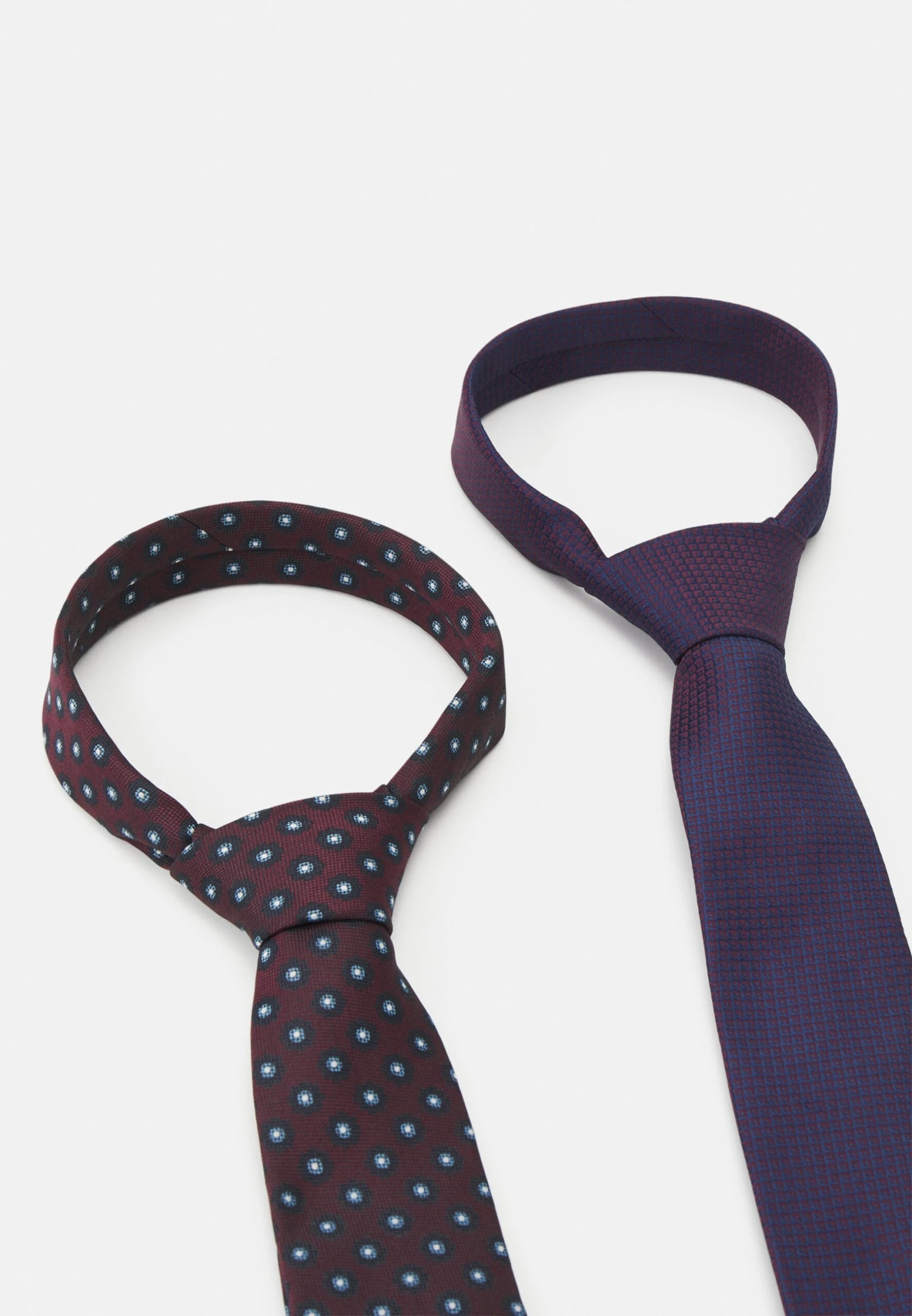 Jack & Jones Jacdavid Tie Unisex 2 Pack - Stropdas - Port Royale 2 Jack & Jones Jacdavid Tie Unisex 2 Pack - Stropdas - Port Royale - Afbeelding 2