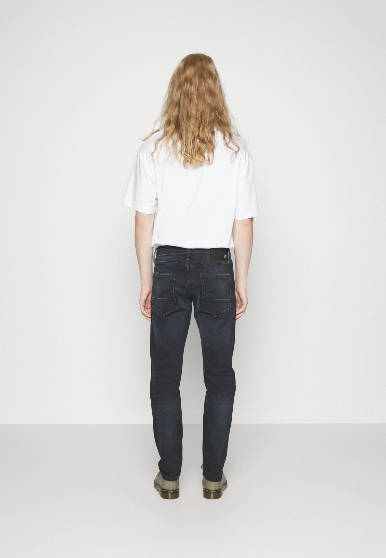 Jack & Jones Jjimike Jjwood - Straight Leg Jeans - Black Denim 3 Jack & Jones Jjimike Jjwood - Straight Leg Jeans - Black Denim - Afbeelding 3