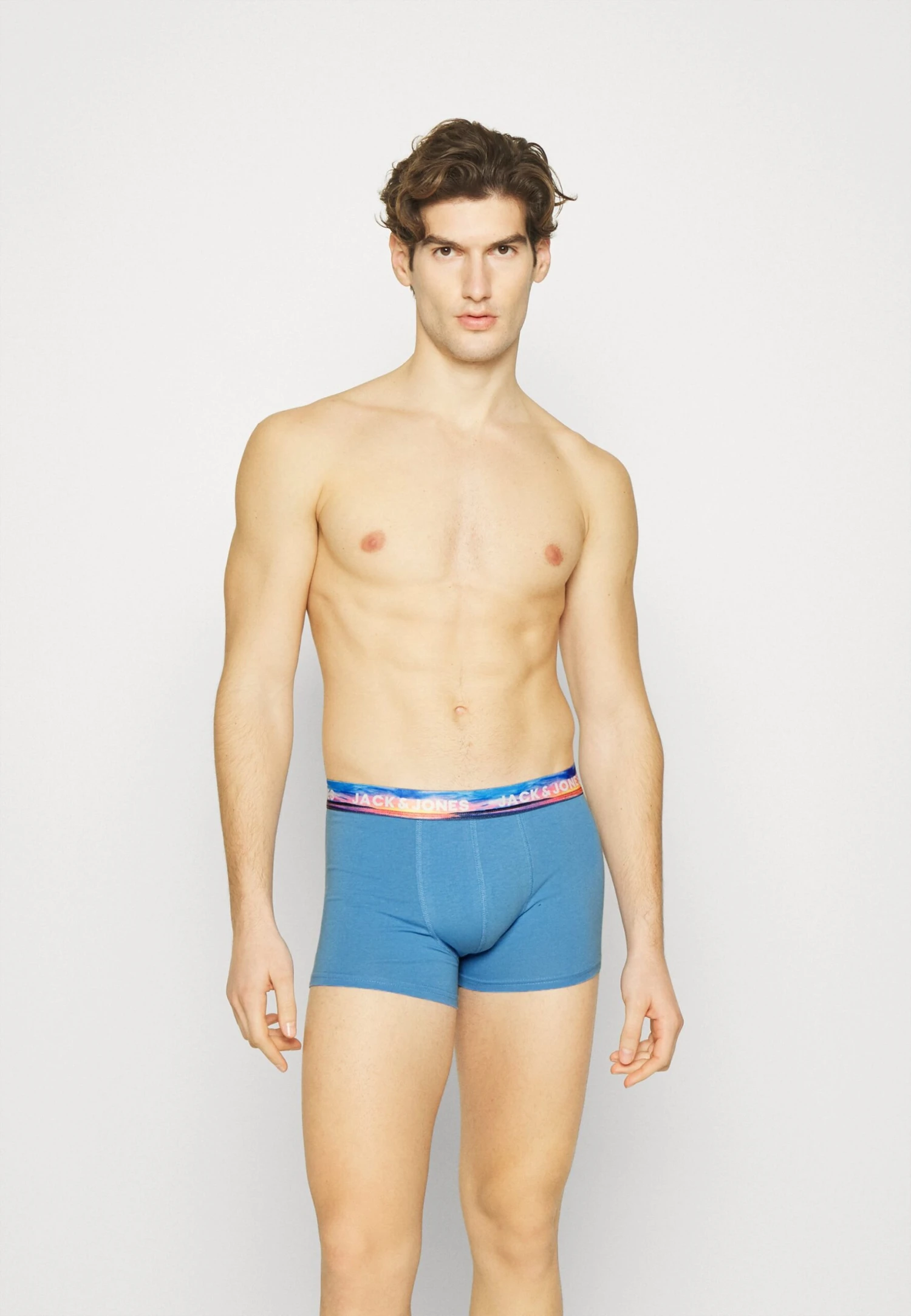 Jack & Jones Jacwaco Trunks 5 Pack - Onderbroeken - Black/Navy Blazer/Silver Lake Blue/Surf The Web 3 Jack & Jones Jacwaco Trunks 5 Pack - Onderbroeken - Black/Navy Blazer/Silver Lake Blue/Surf The Web - Afbeelding 3