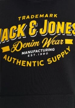 Jack & Jones Jjelogo Hood - Hoodie - Black -Jack & Jones Verkoopwinkel 9de2751178da4a7c8c285a838f3ebfb7