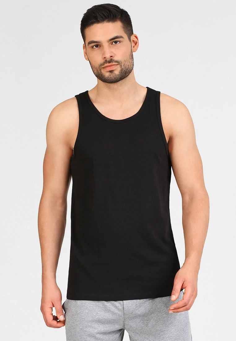 Jack & Jones Jacbasic Tanktop 2 Pack - Hemd - Black 2 Jack & Jones Jacbasic Tanktop 2 Pack - Hemd - Black - Afbeelding 2