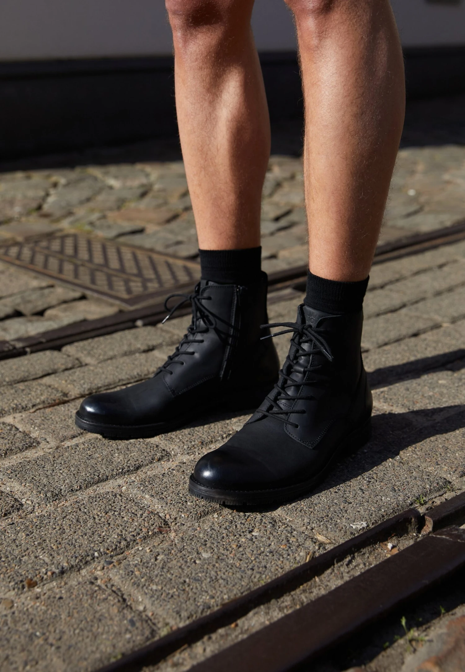 Jack & Jones Jfworca- Veterboots - Anthracite 2 Jack & Jones Jfworca- Veterboots - Anthracite - Afbeelding 2