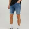 Jack & Jones Jjirick Jjicon Shorts Jj 032 50Sps Sn - Jeansshort - Blue Denim
