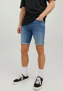 Jack & Jones Jjirick Jjicon Shorts Jj 032 50Sps Sn - Jeansshort - Blue Denim