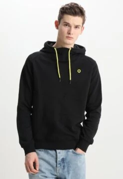 Jack & Jones Jcopinn Hood Regular Fit - Hoodie - Black/Yellow String