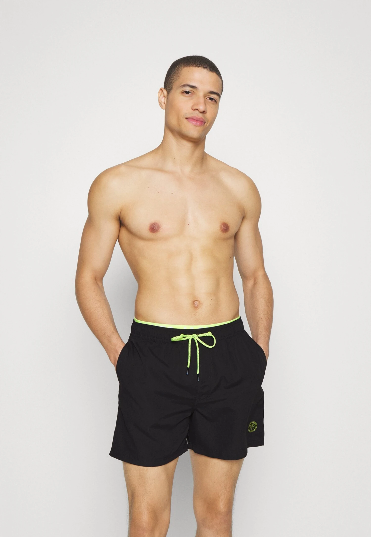 Jack & Jones Jpstfiji Jjswim Neon - Zwemshorts - Black 2 Jack & Jones Jpstfiji Jjswim Neon - Zwemshorts - Black - Afbeelding 2