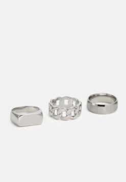 Jack & Jones Jacswirl 3 Pack - Ring - Silver Coloured -Jack & Jones Verkoopwinkel a3614a0b53474d868b4236ff1d35b4a1