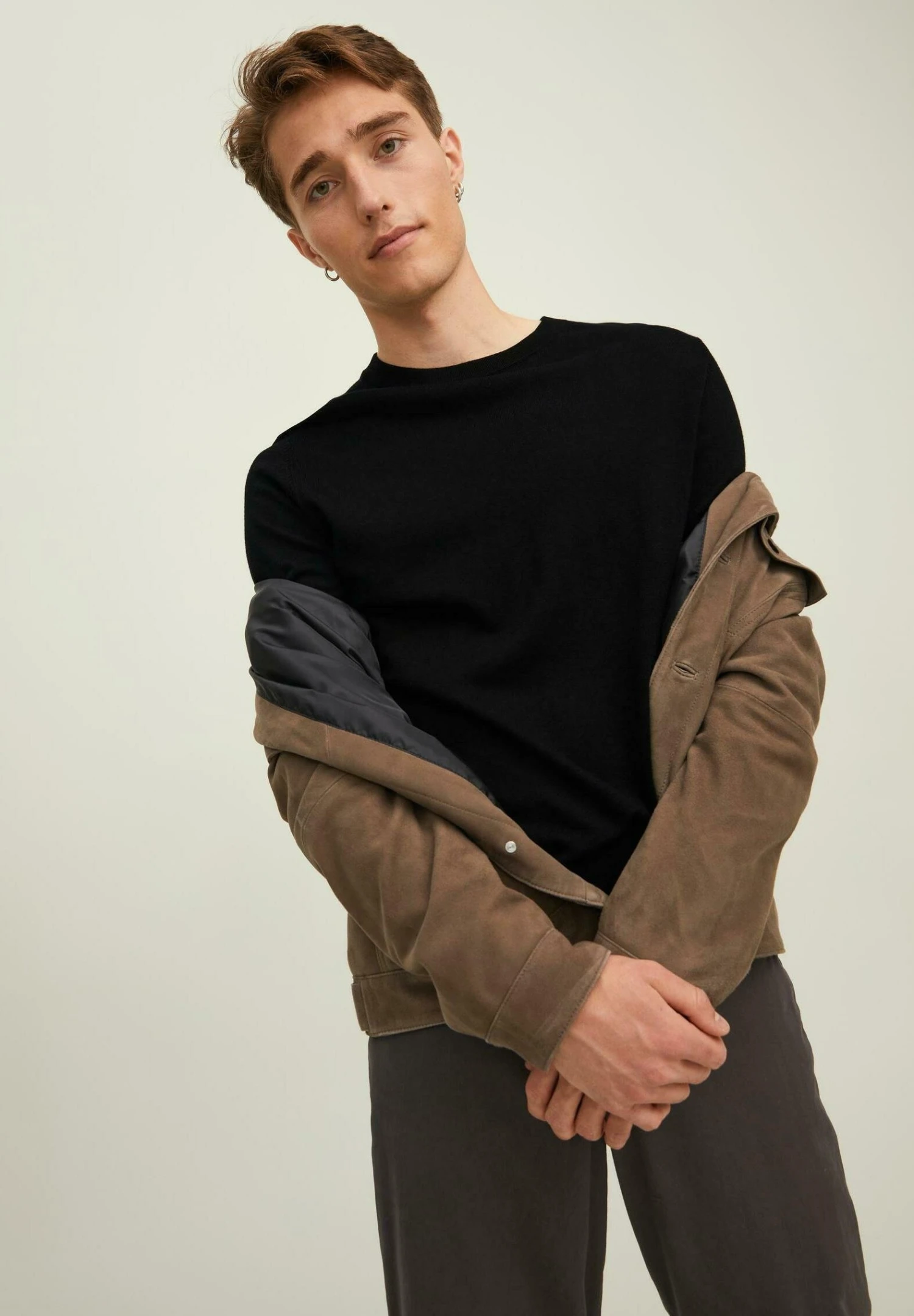 Jack & Jones Crew Neck - Trui - Black 6 Jack & Jones Crew Neck - Trui - Black - Afbeelding 6