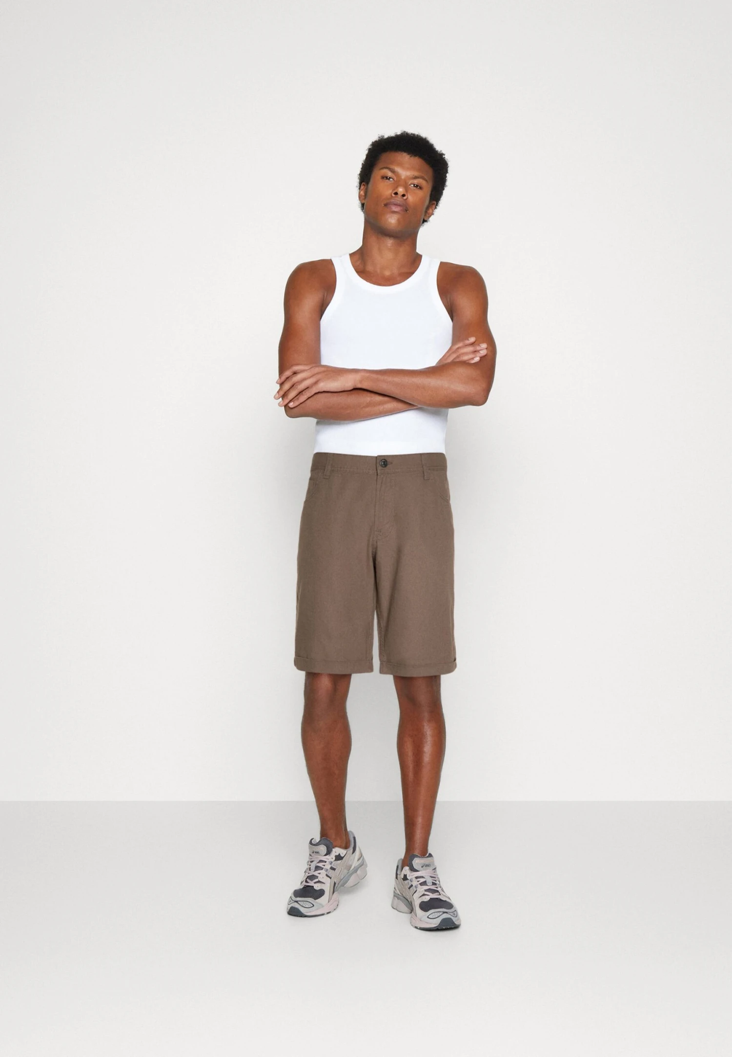 Jack & Jones Jpstrick Jjoriginal - Shorts - Light Brown 2 Jack & Jones Jpstrick Jjoriginal - Shorts - Light Brown - Afbeelding 2