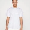 Jack & Jones Jjestar Tee Ss - T-Shirt Print - White