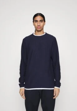 Jack & Jones Jortwinn Crew Neck - Trui - Navy Blazer