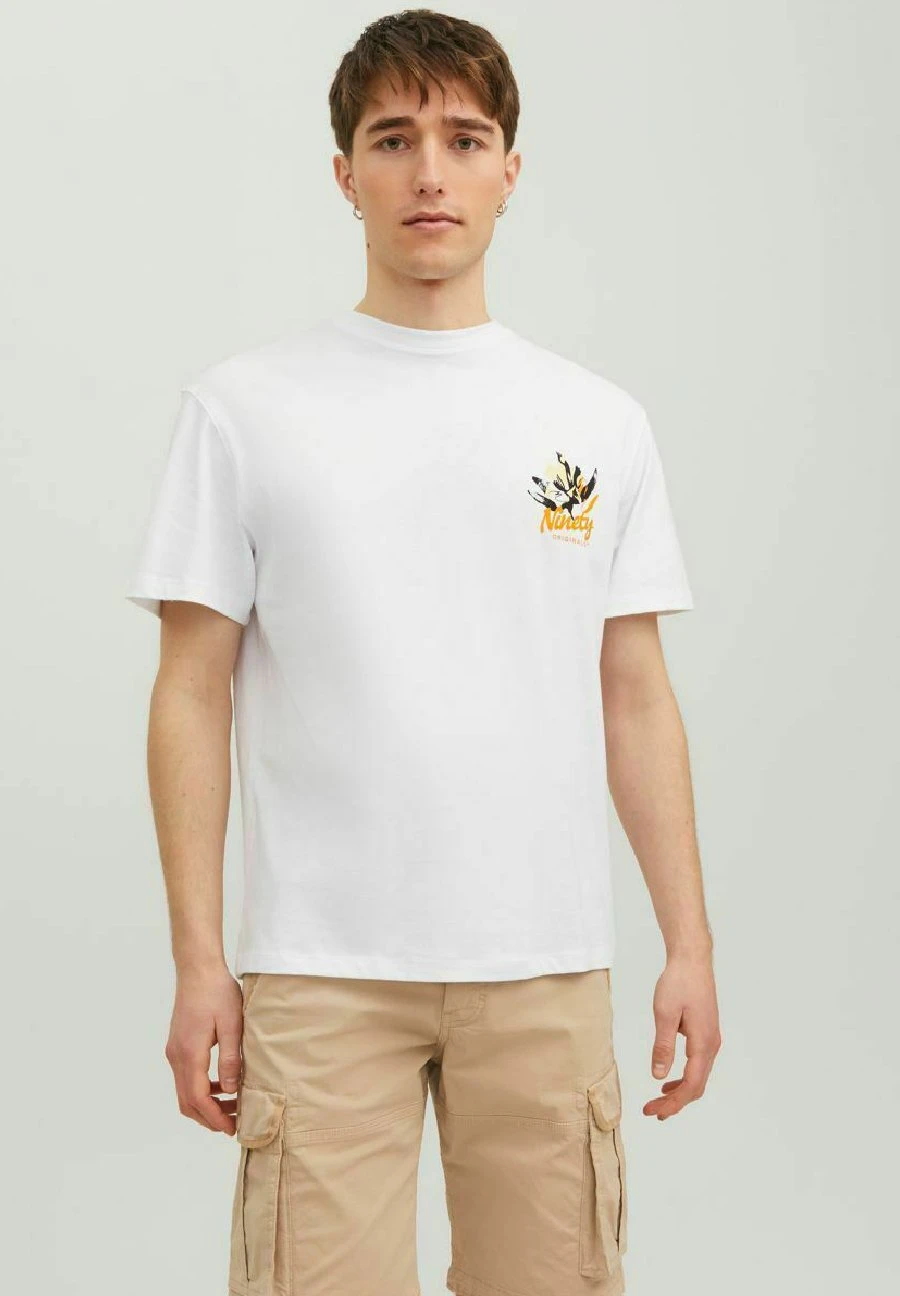 Jack & Jones T-Shirt Print - Bright White 3 Jack & Jones T-Shirt Print - Bright White - Afbeelding 3