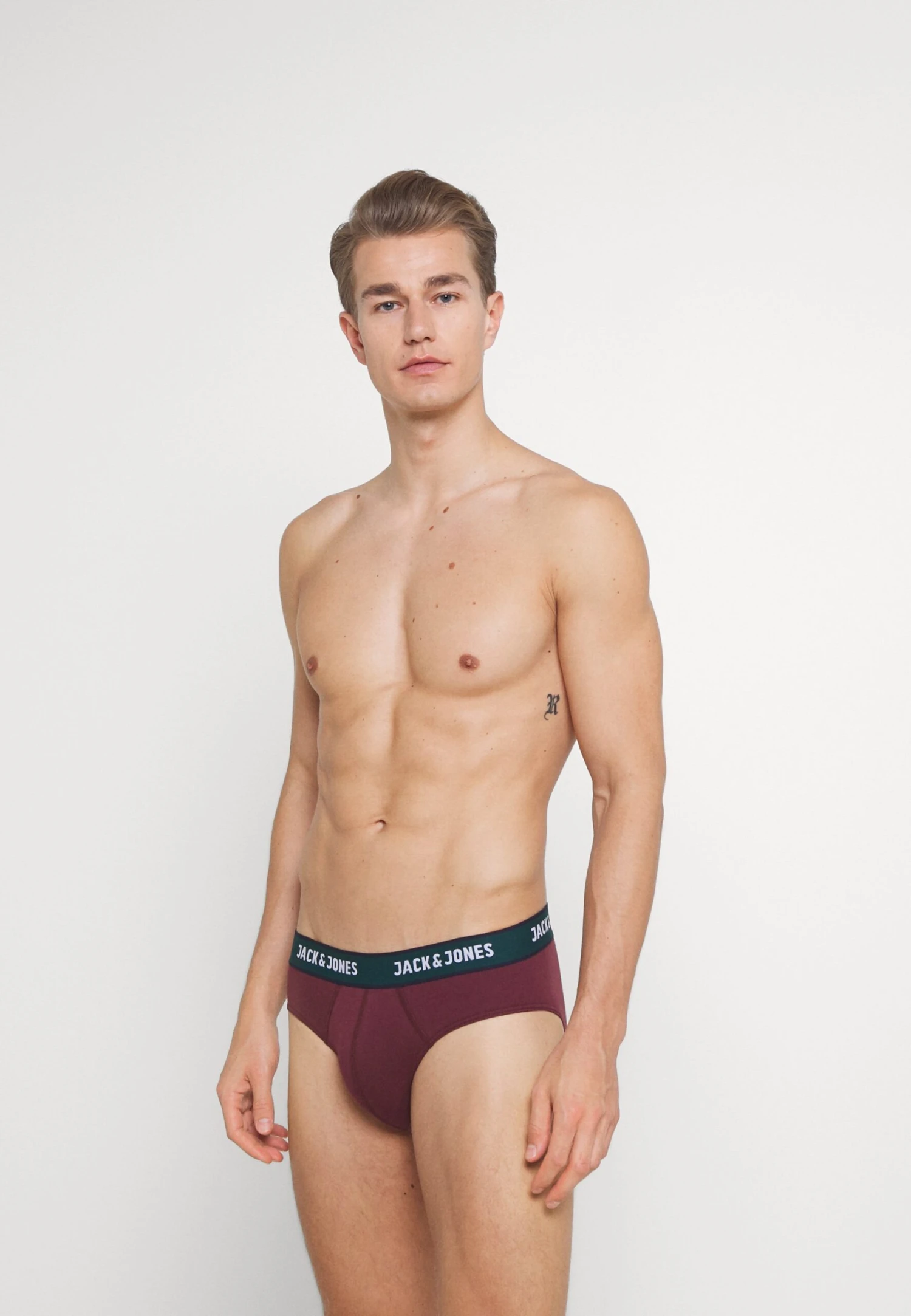 Jack & Jones Jacsolid Briefs 5 Pack - Slip - Port Royale/Sea Moss/Navy Blazer 4 Jack & Jones Jacsolid Briefs 5 Pack - Slip - Port Royale/Sea Moss/Navy Blazer - Afbeelding 4