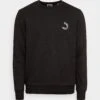Jack & Jones Jcoblur Panel Crew Neck - Sweater - Black