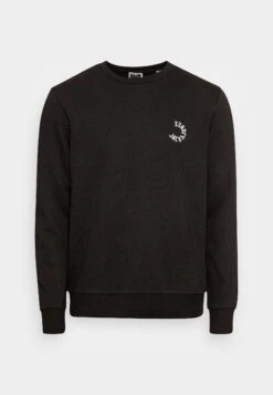 Jack & Jones Jcoblur Panel Crew Neck - Sweater - Black