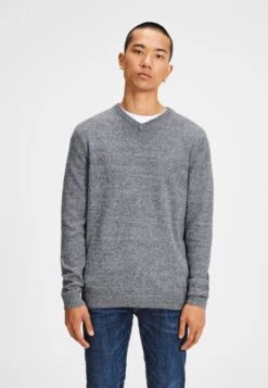 Jack & Jones Jjebasic- Trui - Grey