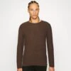 JACK&JONES Premium Jprblucarlos Crew Neck - Trui - Hot Fudge