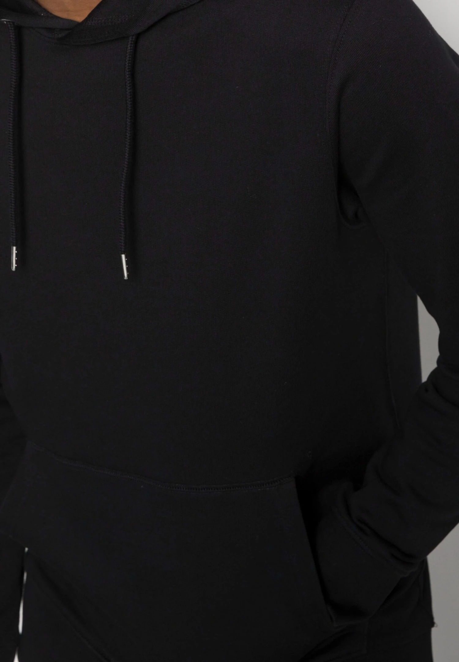 Jack & Jones Jjeorganic Basic Hood- Hoodie - Black 5 Jack & Jones Jjeorganic Basic Hood- Hoodie - Black - Afbeelding 5