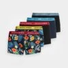 Jack & Jones Jacflower Bird Trunks 5 Pack - Onderbroeken - Surf The Web